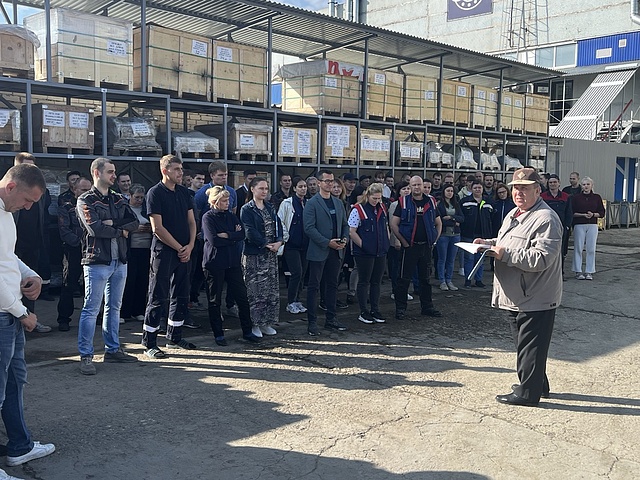 УЗПА провел тренировку по пожарной безопасности в рамках месячника по защите населения от чрезвычайных ситуаций