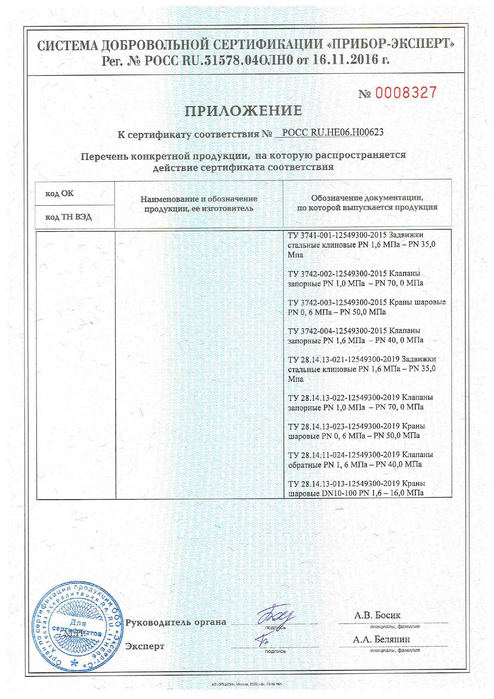 Сертификат соответствия_КШ, КО, КЗ, ЗК_сейсмостойкость_до 25.12.2025г (Приложение)