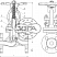 Клапан Dn 300 Pn16 фланцевый 08Х18Н9 15нж65нж